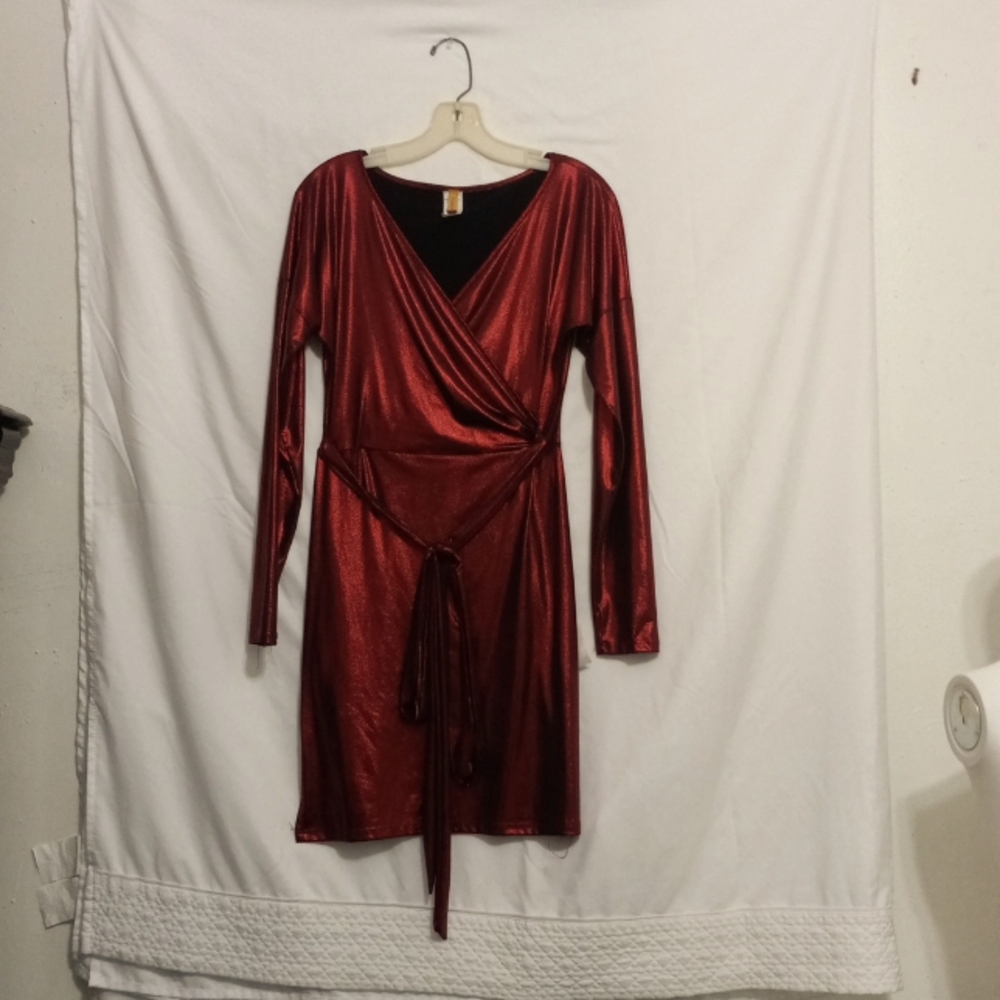 Fashion Love Matalic Dress